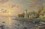 Thomas Kinkade Serenity Cove painting